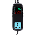 Miniatyrbillede 2 af 8: Digital Display Termostat Intelligent Elektronisk Temperaturregulator Regulator AC 90V~250VEU Stik