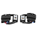 Miniatyrbillede 3 af 5: Par LED Baglygter Dynamisk Blinklys Adapter Ledningsnet Blinkmodul Kit Passer til X3 G01 G08 X3M F97 2018+