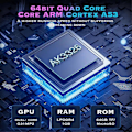 Miniatyrbillede 5 af 5: Ny U8 Retro Palm Spillekonsol Open Source Linux System Spil Sort