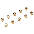 Miniatyrbilde 5 av 8: 10 stk 3D-skriver messingdyser 0,4 mm MK8 for CR 10 Pro ekstrudertips