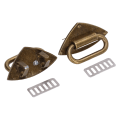 Miniatyrbillede 3 af 8: Taskespænde Stabil Robust Holdbar Udsøgt smuk dekorativ pung Hardware til gør-det-selv-tasker HåndtaskerBronze