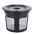 Miniatyrbild 3 av 8: 5 st Hushållspåfyllningsbar kaffekapselkopp med sked passform för Keurig 2.0 KCUP kaffemaskin