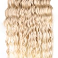Miniatyrbild 8 av 8: 32 tum Virkad hårförlängning Curly Wig Mjuk Bekväm andas hårförlängning Vågig peruk