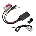Miniatyrbillede 6 af 8: Bil Bluetooth-modul AUXIN-kabel trådløs mikrofonadapter erstatning til A3 A4 A6 A8 TT R8 RNSE 32Pin DC12V