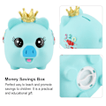 Miniatyrbild 7 av 8: 1st Mjuk tecknad Piggy Pengar Sparlåda Myntsparbank Barnpresent (Blå)
