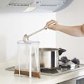 Miniatyrbillede 7 af 8: Multifunktionel køkkenstanderholder til tørrestativer til plastikposer, flasker og kopper