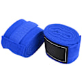 Miniatyrbillede 2 af 8: 2 stk 2,5 m elastisk rem boksning Sanda Muay Thai MMA Taekwondo Bandage Håndbind (blå)