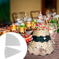 Miniatyrbillede 5 af 5: Juletræ Håndsøm Patchwork Lineal 7 Dele Sæt Julehåndlavede DIY Gaver 7 stk