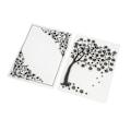 Miniatyrbillede 4 af 8: 2 stk. prægemapper i plastmateriale Dekorative teksturer DIY fremstilling af prægede designs Skabeloner til scrapbooking