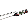 Miniatyrbillede 3 af 5: Vandafvisende Digitalt Køkken Kødtermometer - LCD Display, Lang Foldbar Sonde - Ideel til BBQ, Grill, Mælk