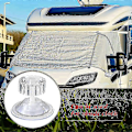 Miniatyrbild 4 av 5: Sugproppar för Markis, Sugkopp för Båt Husvagn Van Camper Sidomarkis Fästning 8st