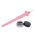 Miniatyrbillede 7 af 8: 3 stk Silikone Eyeliner Applikatorværktøj Professionelt Vandtæt Langtidsholdbar Eyeliner Guide Wand Set Pink