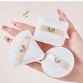 Miniatyrbillede 7 af 8: Powder Puff Blød Svamp Hudvenlig Forhindrer Snagging Face Makeup Puff til Salon Hjem Rejser Rundt (i poser)