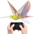 Miniatyrbild 3 av 8: RC Flygande Fågel Leksak Hög Simulation 2.4GHz Fjärrkontroll EBird Barn Leksak (Orange)