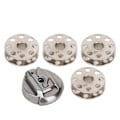 Miniatyrbilde 1 av 8: Spole Shuttle Bobbin Case Sytilbehør for Singer 221 222 301