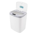 Miniatyrbillede 4 af 8: Automatisk skraldespand Husholdnings 16L Automatisk Elektrisk Intelligent Induktion Skraldespand til Køkken Stue Badeværelse Hvid