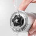 Miniatyrbilde 8 av 8: Manuell kaffekvern i rustfritt stål for dryppkaffe og presskanne