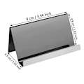 Miniatyrbillede 2 af 5: Visitkort Holder, 2 Stk. Kortdisplay, til Visitkort, Kontorbord