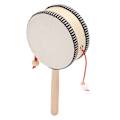 Pikkukuva 1 / 6: Rattle Hand Black Edged Rattle - opettava lelu lapsille