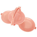 Miniatyrbilde 7 av 8: Fruktfat Bærbar Flerlags Foldbar Plate Moderne Stuebord Fruktoppbevaringskurv (Rosa)