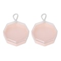 Miniatyrbillede 4 af 8: 5 Stk Powder Puff Opbevaringsboks Etui Bærbar Organizer Container Transparent plastik
