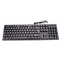 Miniatyrbillede 2 af 8: Tastatur Farverigt Lys Stabilt 104 taster Suspenderet Keycap Kablet Mekanisk Gaming Keyboard