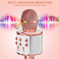 Miniatyrbild 4 av 5: Karaokemikrofon med högtalare - Roséguld