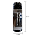 Miniatyrbillede 2 af 5: Bærbar Sports Vandflaske 780ml Vandtæt til Mænd og Kvinder Direkte Drikkeflaske til Børn og Voksne Transparent Farve blå