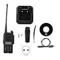 Miniatyrbild 1 av 8: För UV XR PLUS Walkie Talkie Programmeringskabel CD Kommersiell FM-radio 100-240V (EU-kontakt)