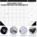 Miniatyrbillede 3 af 5: 2023-2024 Skrivebords Kalender, 18 Måneder Skrivebords Kalender/Vægkalender Combo, 17\" x 12\", Januar 2023-Juni 2024, Fremhæv Helligdage, Planlægningskalender, Tyk P