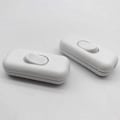 Miniatyrbillede 1 af 4: 2 stk. Bi-Pol Inter Vippekontakt 6A 250V Rocker Switch Lysdæmper/Kontakt til Lampe, Hvid_SZXM