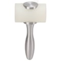 Miniatyrbilde 4 av 8: Lærskjæringshammer T-formet aluminiumhåndtak DIY lærskjæringstrykkhammer Lærhullverktøy