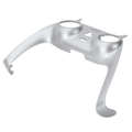 Miniatyrbilde 8 av 8: Håndtak Dekorativt Deksel Strip Skin Shell Clamp Controller Erstatning for PS5 GamepadSølv