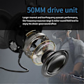 Miniatyrbild 1 av 5: Bluetooth Headset G30-B Trådbundet Gaming Headset med Belysning
