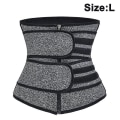 Miniatyrbild 1 av 5: Justerbar waist trainer och midjetrimmerbälte för män och kvinnor med svettbälte för viktminskning