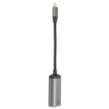 Pikkukuva 5 / 8: USB C - Ethernet -sovitin High Speed ​​Plug and Play USB Type C - RJ45 2,5 G Gigabit Ethernet LAN -verkkosovitin