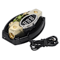 Miniatyrbilde 2 av 8: 1 inn 1 ut bilsikringholderboks digital spenningsdisplay 4/6/8GA med 100A sikring for bil yacht stereo lyd