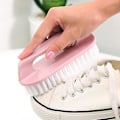 Miniatyrbillede 2 af 4: Vasketøjsrengørings multifunktionsbørste holdbar blød plastik rengøringsbørste til vask af tøj sko husholdning tilfældig farve