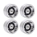 Miniatyrbilde 3 av 8: 4 stk 2,2 tommers metallfelger med bremseskive for Axial SCX10 90046 1/10 RC-bil