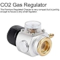 Miniatyrbillede 5 af 5: CO2 0-90 PSI Hjemmebryg Mini Gas Regulator Kit T21 * 4 Sodavands Trykmåler Ledninger Aluminium Oplader Kit