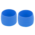 Miniatyrbilde 1 av 8: Sykkel silikon elastisk stropp Festering AntiSkip Plugger Stroppløkker for Road Bike Bar Tape (blå)