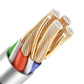 Miniatyrbild 8 av 8: Typ C till 3,5 mm hörlursadapterkabel Laddning Lyssna 2 i 1 Typ C telefonadaptrar för Huawei Svart