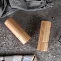 Pikkukuva 3 / 3: Kotimaiset tammipuusta valmistetut 6 tuuman suola- ja pippurimyllyt