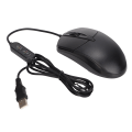 Miniatyrbilde 4 av 8: Oppvarmet mus 3 nivåer Justerbar svart Ergonomisk 1600DPI kablet oppvarmingsmus for Windows for OS X System Desktop Laptop