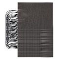 Pikkukuva 8 / 8: Ympäristöystävällinen kannettava voimapaperikassi Vaatepakkaus Lahjakassi (M 21 x 11 x 27,5 cm) (musta)