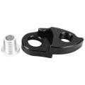 Miniatyrbillede 1 af 8: Cykel Bagskifter Ophæng Cykel Aluminium Halekrog Extender Ridetilbehør Sort