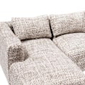 Miniatyrbillede 3 af 5: 1/12 Dukkehus Sofa Scene DIY Tilbehørsdekoration til 6\" Actionfigur