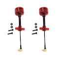Miniatyrbillede 1 af 5: 2 stk. FPV Antenne 5.8G MMCX RHCP Antenne Albue
