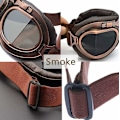 Pikkukuva 3 / 3: Vintage Sport Windshield Sand Kart Goggles - Läpinäkyvä väri