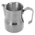 Miniatyrbillede 2 af 8: Mælkeskummerkop 350ml 304 Rustfrit Stål Spids Mund Skummende Kop Mælk Kaffe Skummende Kande Titanium Sort